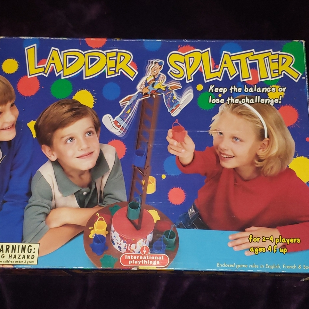 Ladder Splatter Game